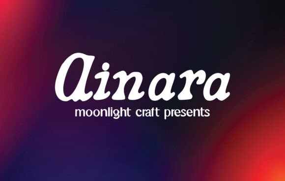 Ainara: A Handwritten Typeface for Elegant Editorial Design