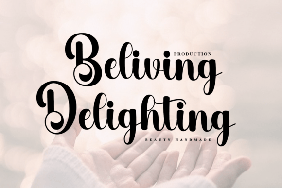 Beliving Delighting Font Review for Modern Branding