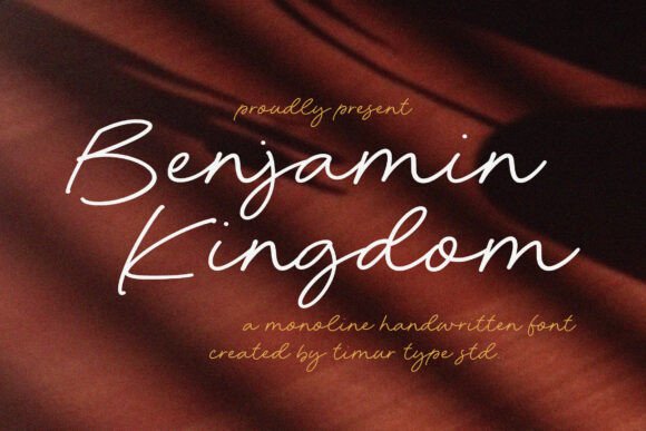 Benjamin Kingdom Font for Elegant Branding Projects