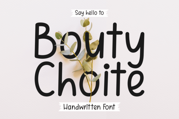 Bouty Choite Font Review: A Sweet Script for Designers