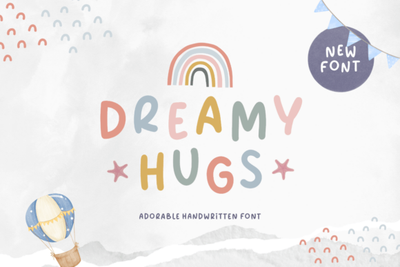 Dreamy Hugs: The Handwritten Typeface That Elevates Brand Identity
