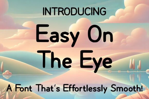Easy on the Eye: A Gentle Script Handwritten Font for Editorial Design