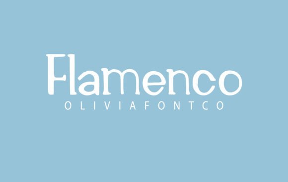 Flamenco Font: A Romantic Script for Handmade Brands