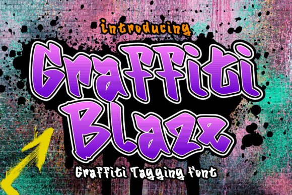 Ignite Your Campaigns with Graffitti Blaze Typeface