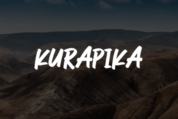 Kurapika: The Script Handwritten Font for Crafters