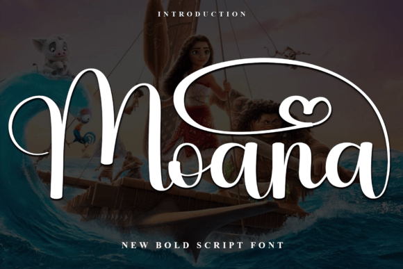 Moana: The Soft Script Font for Memorable Branding