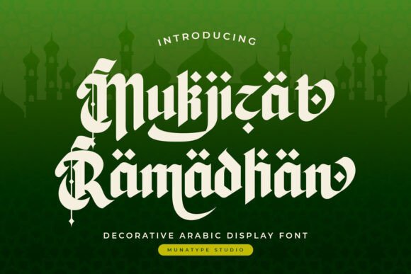 Mukjizat Ramadhan: A Script Handwritten Font for Makers