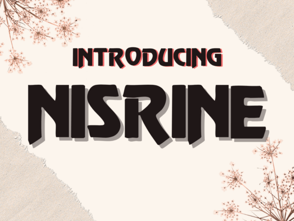 Nisrine Font: A Script Handwritten Choice for Web Design