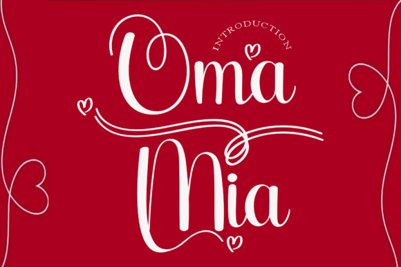 Oma Mia: A Timeless Script Font for Elegant Branding