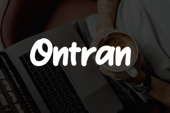 Ontran: A Modern Script Handwritten Font for Makers