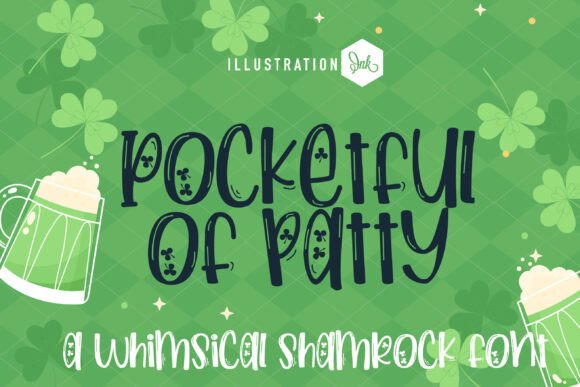 Pocketful of Patty: A Bouncy Hand-Crafted Font for Web Design