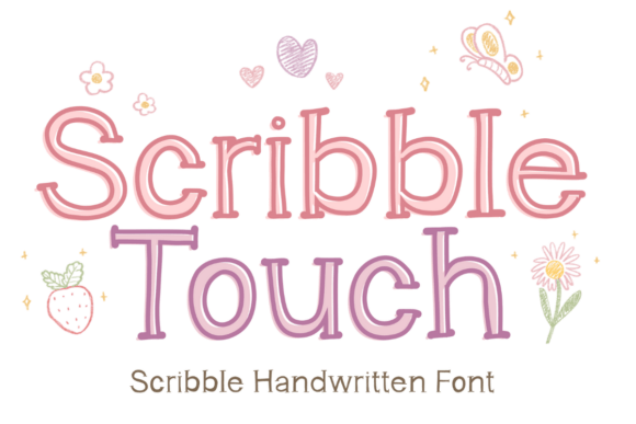 Scribble Touch: The Playful Script Handwritten Font for Designers