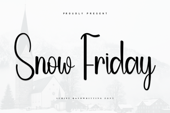 Snow Friday Font: The Marker Style for Bold Campaigns