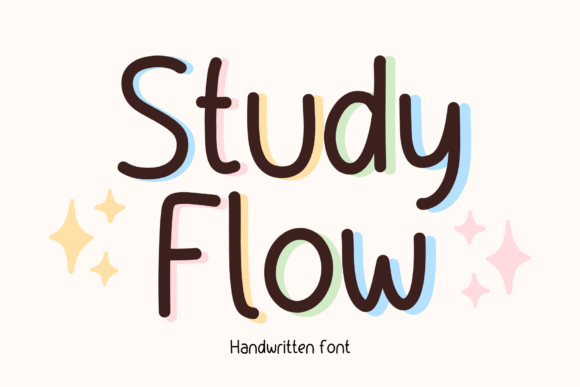 Study Flow Font: Authentic Branding for Small Business