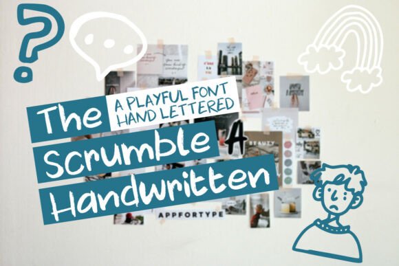 The Scrumble Handwritten: A Bold Script for Urban Design
