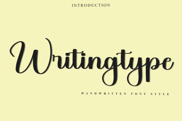 Writingtype: A Festive Script Handwritten Font for Holiday Campaigns